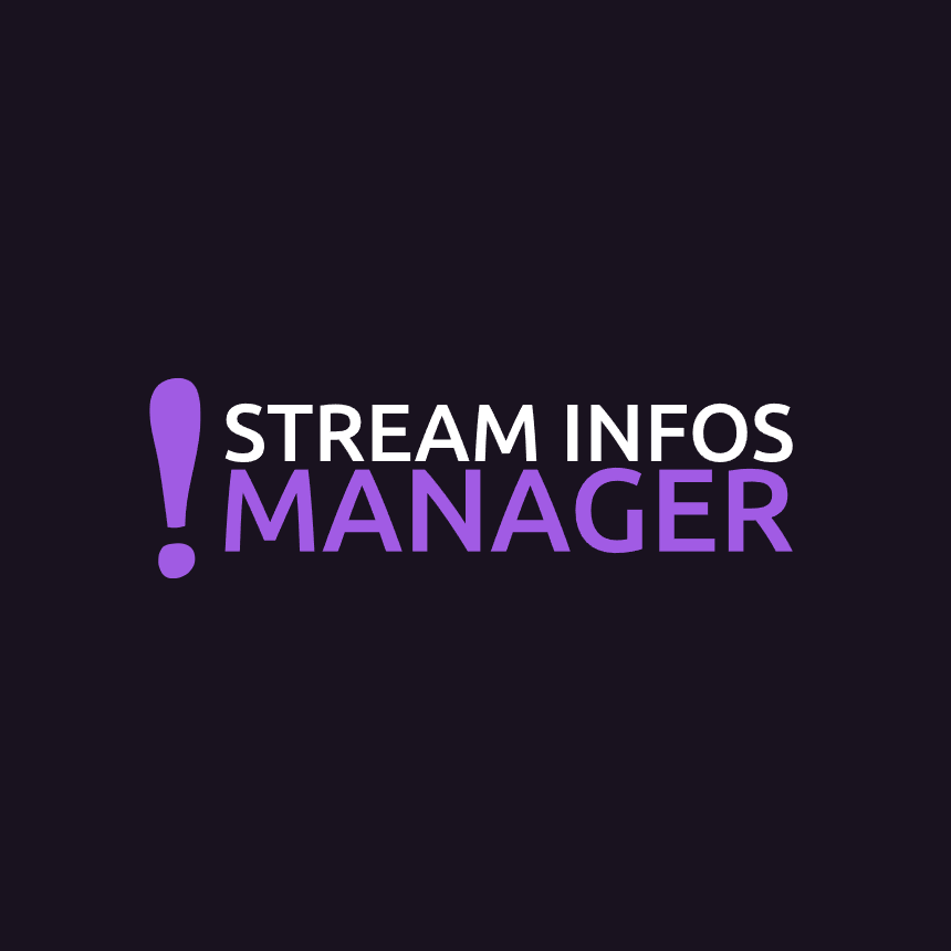 Stream infos manager